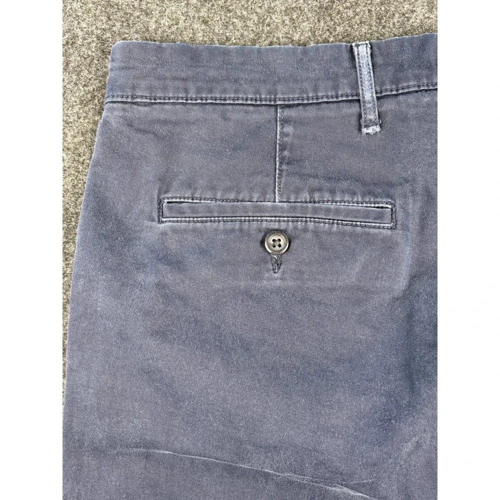 Levis Mens Chino Pants Navy Blue Straight Leg Cotton Twill W34 L34 18201-0037